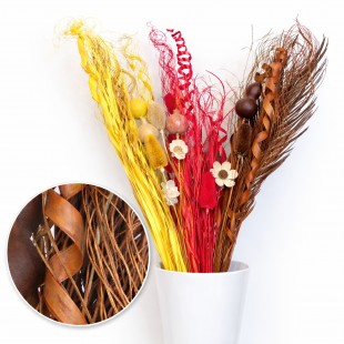 Buchet flori uscate decorative MARO 55 cm